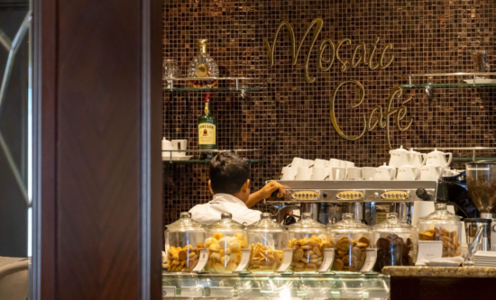 Mosaic Cafe & Mosaic Cafe @ Night