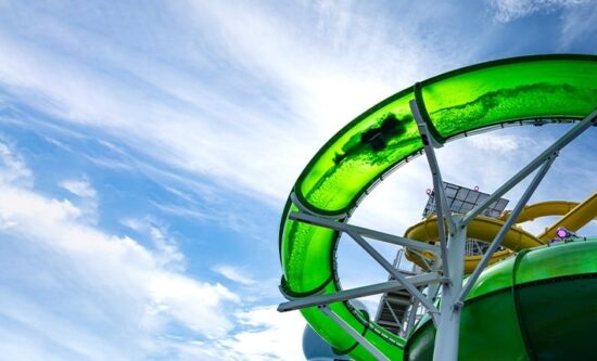 Green Lightning Waterslide