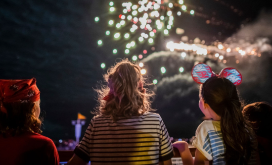 Deck Parties & Fireworks at Sea